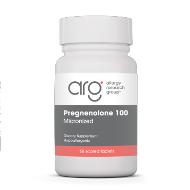 Allergy Research Group Pregnenolone 100 mg 60 tabs