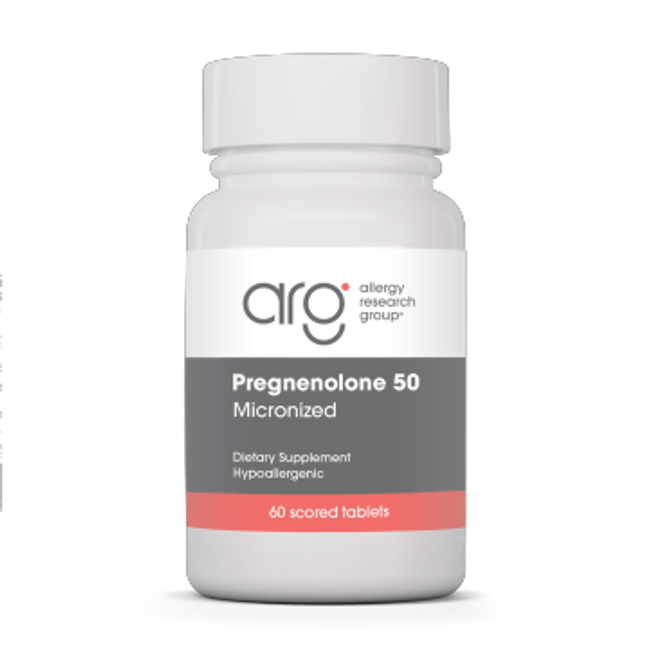 Allergy Research Group Pregnenolone 50 mg 60 tabs