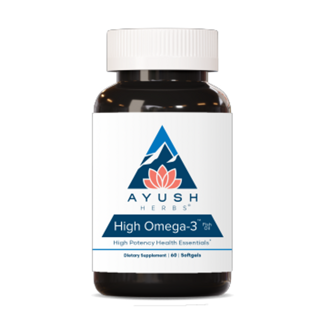 Ayush Herbs High Omega 3 60 gels