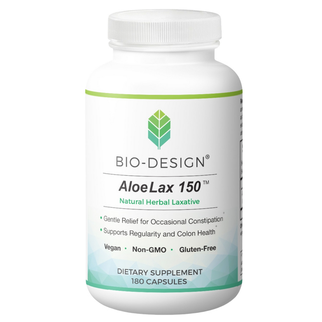 Biodesign Aloe Lax150 mg 180 caps