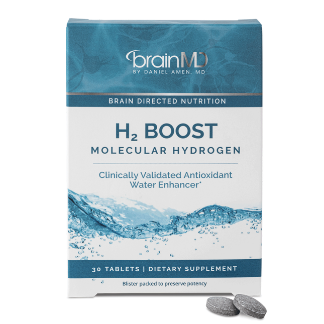 Brain MD H2 Boost Molecular Hydrogen 30 tabs