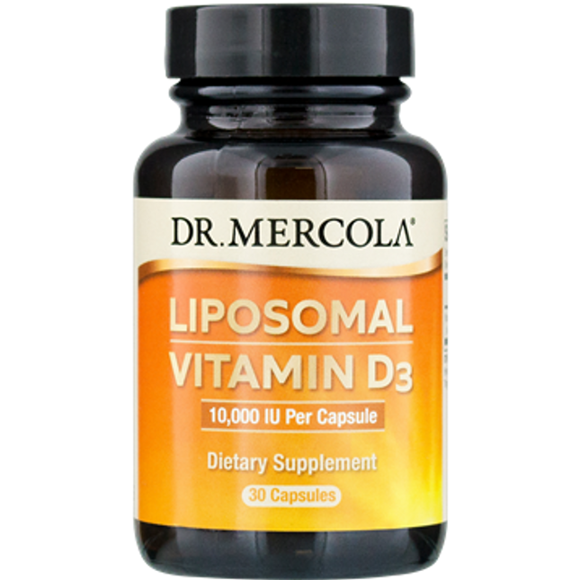 Dr Mercola Lipsomal Vitamin D3 10,000 IU 30 caps