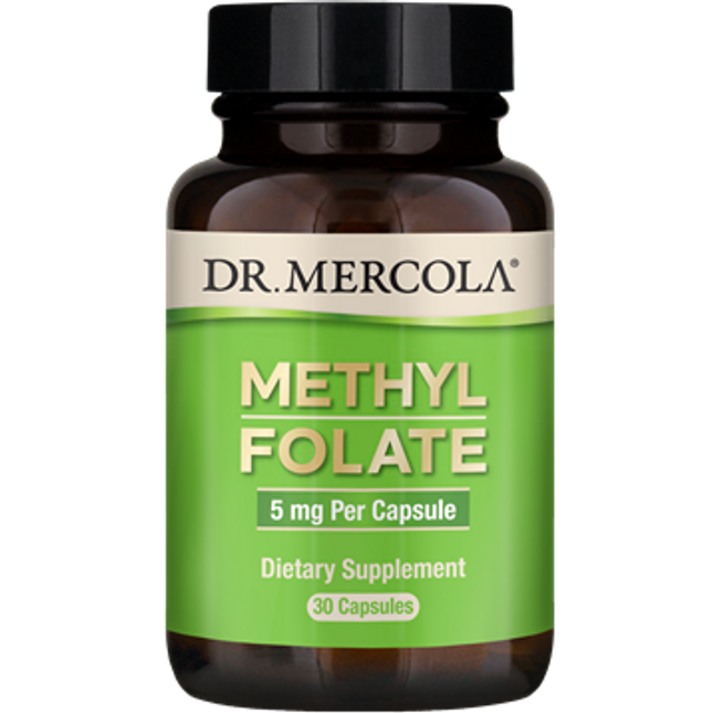 Dr Mercola Methyl Folate 5 mg 30 caps