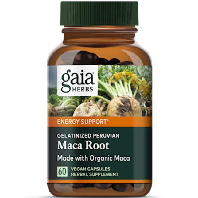 Gaia Herbs Maca 500 mg 60 vegcaps