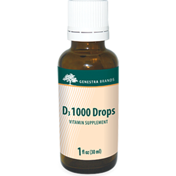 Genestra D3 1000 Drops 1 oz