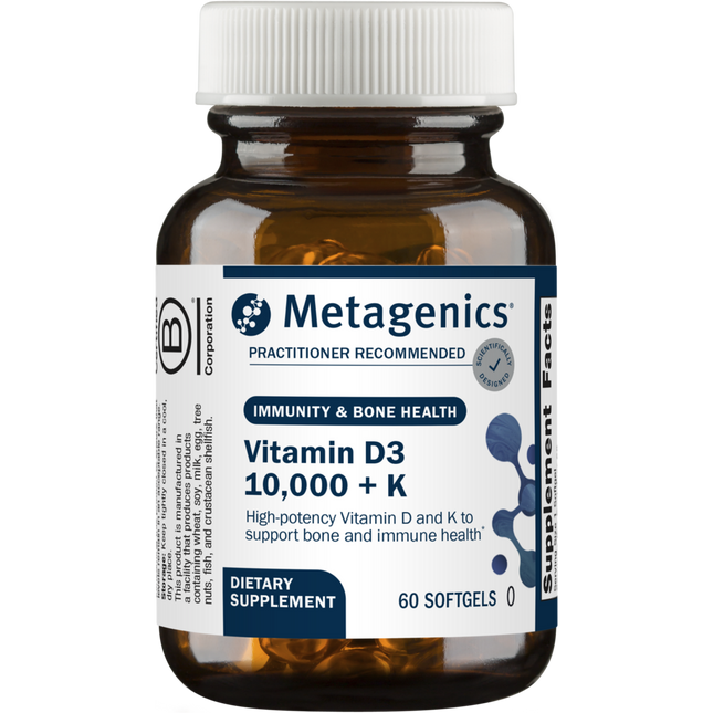 Metagenics D3 10,000 plus K 60 SG