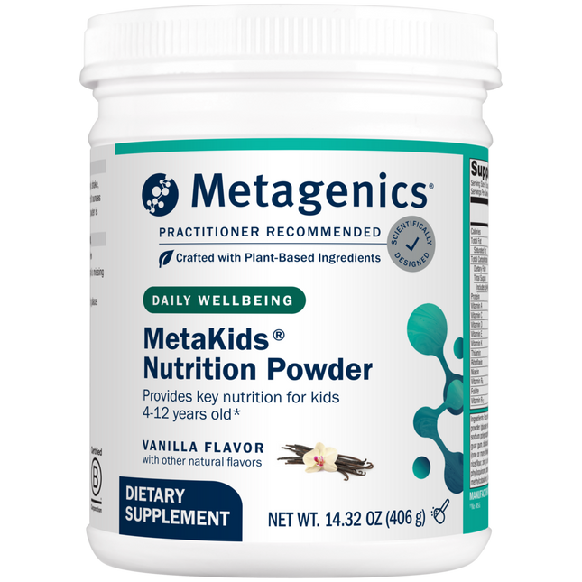 Metagenics MetaKids Nutrition Powder Vanilla - 14 servings