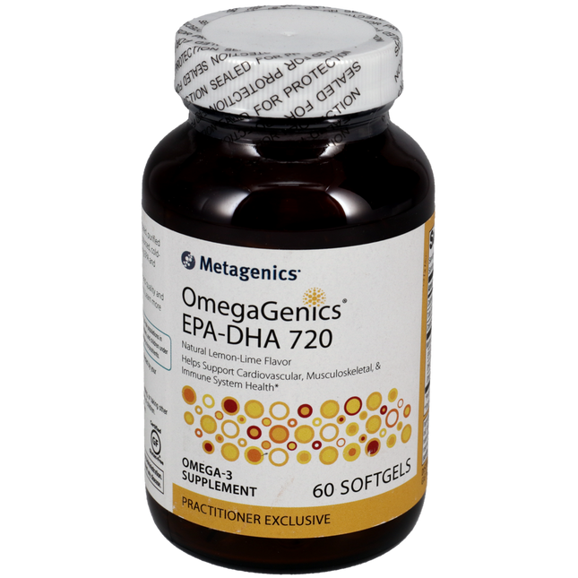 Metagenics OmegaGenics EPA-DHA 720 Lemon Lime 60 SG