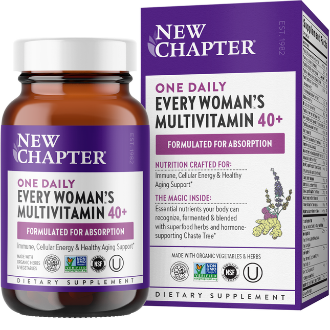 New Chapter Every Woman's One Daily 40+ 72 tabs