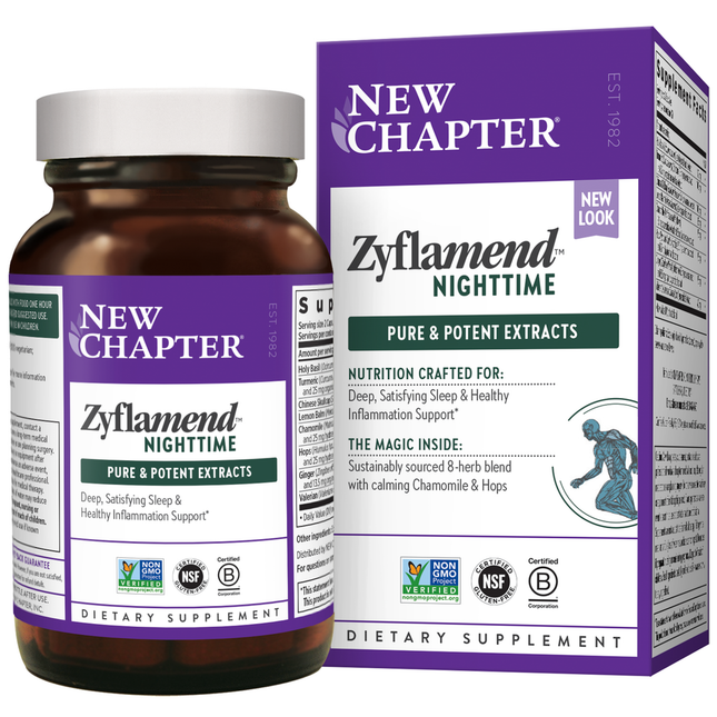 New Chapter Zyflamend Nighttime 60 softgels