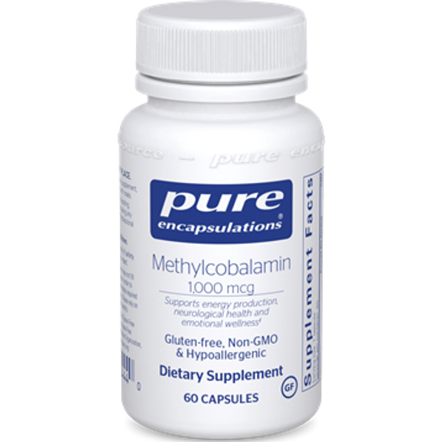 Pure Encapsulations Methylcobalamin 1,000 mcg 60 vcaps