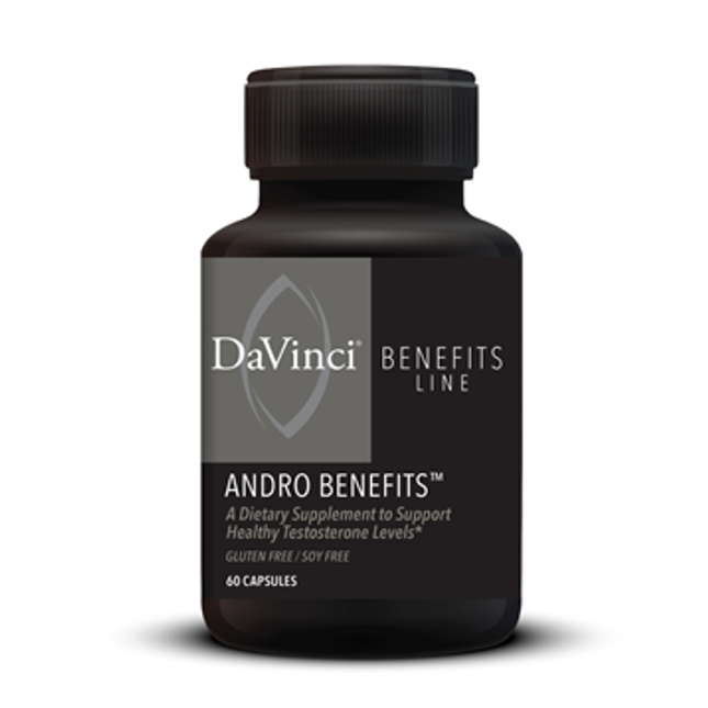 Davinci Labs Andro Benefits 60 vegcaps
