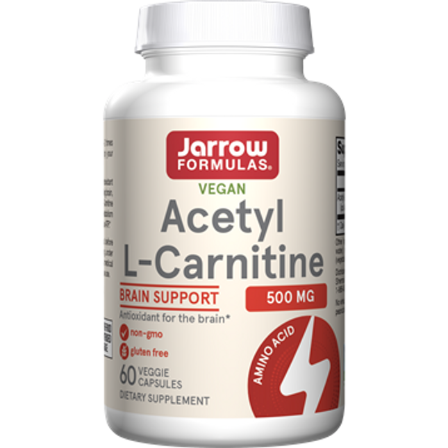 Jarrow Formulas Acetyl L-Carnitine 500 mg 60 vcaps