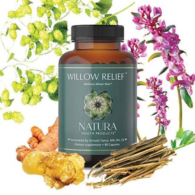 Natura Health Products Willow Relief 90 capsules