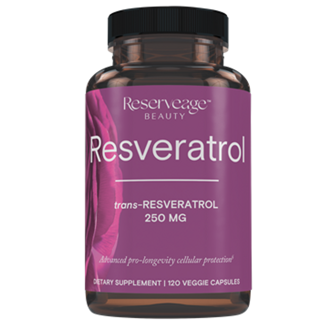 Reserveage Resveratrol 250mg 120 vcaps