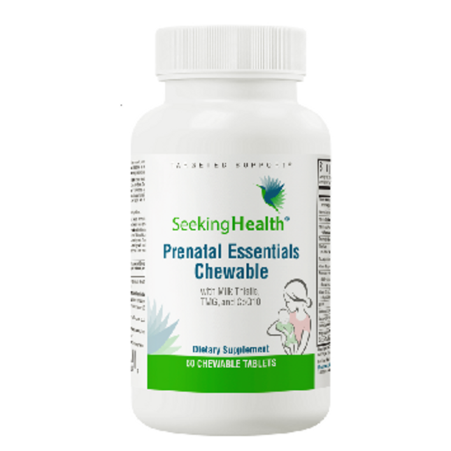 Seeking Health Prenatal Essentials Chewable 60 Tablets