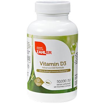 Advanced Nutrition by Zahler Vitamin D3 50,000 IU 120 vegcaps