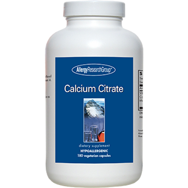 Allergy Research Group Calcium Citrate 150 mg 180 caps
