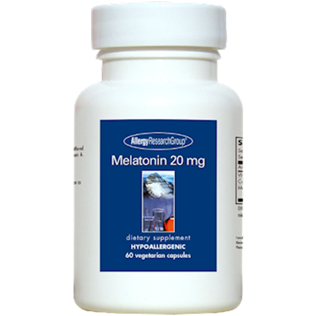 Allergy Research Group Melatonin 20 mg 60 caps