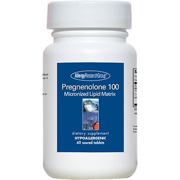 Allergy Research Group Pregnenolone 100 mg 60 tabs