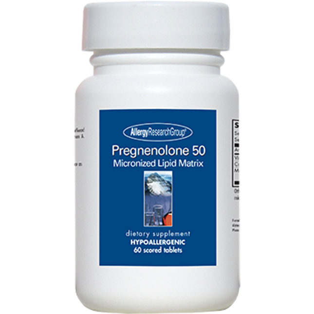 Allergy Research Group Pregnenolone 50 mg 60 tabs