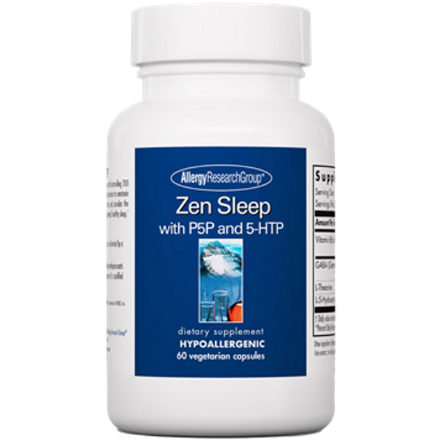 Allergy Research Group Zen Sleep with P5P and 5-HTP 60 vegcaps