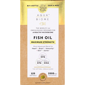 Aqua Biome Aqua Biome Fish Oil Max Str 120 softgel
