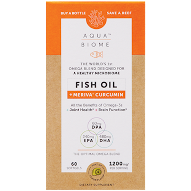 Aqua Biome Aqua Biome Fish Oil Mer Cur 60 softgels