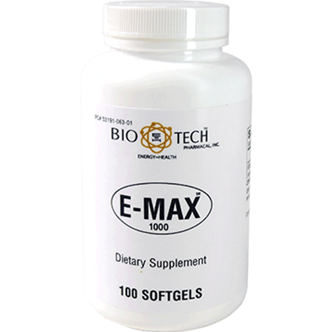 Bio-Tech E-Max 1000 100 softgels