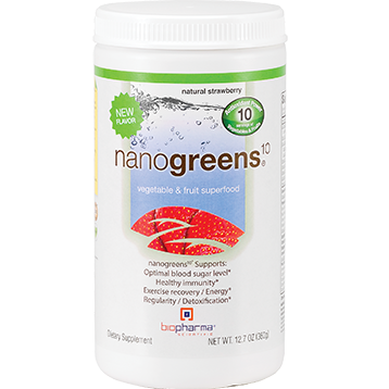 BioPharma Scientific Nanogreens10 Strawberry 12.7 oz