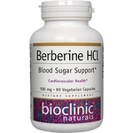 Bioclinic Naturals Berberine HCL 90 vegcaps