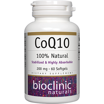 Bioclinic Naturals CoQ10 200 mg 60 gels