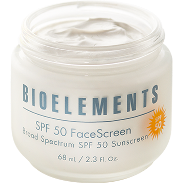 Bioelements INC SPF50 FaceScreen 2.3 fl oz.