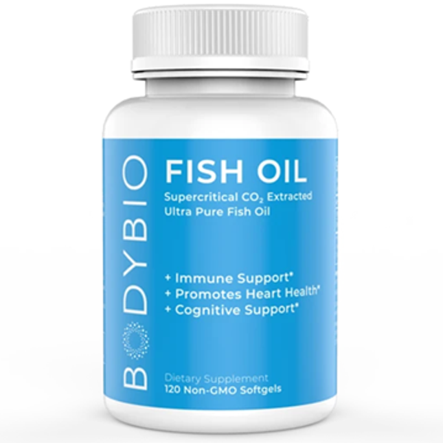 BodyBio/E-Lyte Kirunal Fish Oil 120 softgels