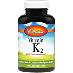 Carlson Labs Vitamin K2 5 mg 180 caps