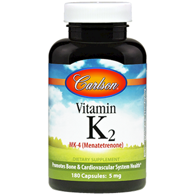 Carlson Labs Vitamin K2 5 mg 180 caps