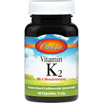Carlson Labs Vitamin K2 5 mg 60 caps