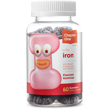 Chapter One I is for Iron 60 gummies