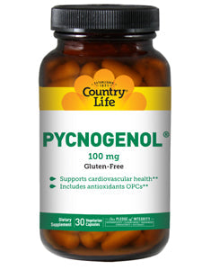 Country Life Pycnogenol 100 mg 30 vegcaps