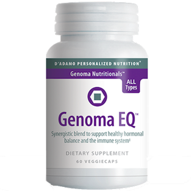 D'Adamo Personalized Nutrition Genoma EQ 60 vegcaps