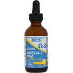 Deva Nutrition Vegan Liquid DHA - Lemon 2 fl oz