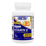 Deva Nutrition Vitamin E 400 IU-Mixed Tocoph. 90 vcaps