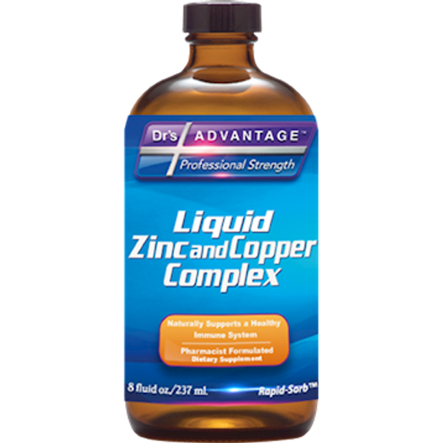Dr's Advantage Liquid Zinc + Copper Complex 8 oz