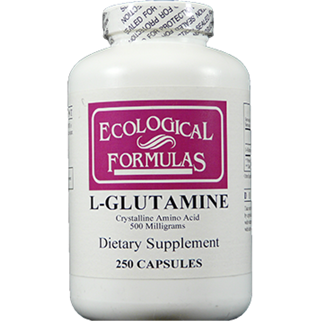 Ecological Formulas L-Glutamine 500 mg 250 caps