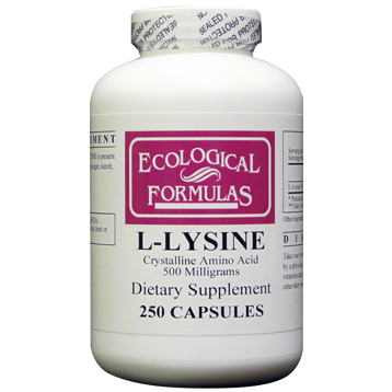 Ecological Formulas L-Lysine 500 mg 250 caps