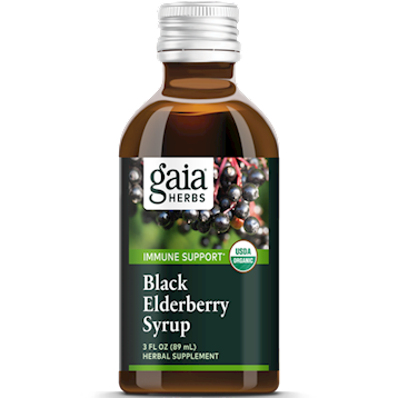 Gaia Herbs Black Elderberry Syrup 3 oz
