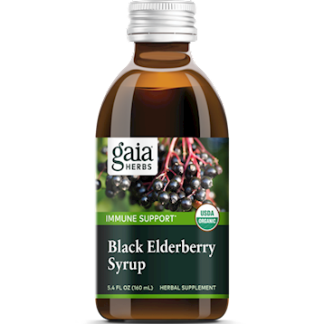 Gaia Herbs Black Elderberry Syrup 5.4 oz