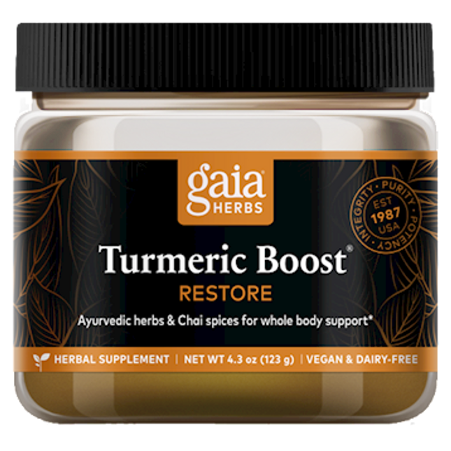 Gaia Herbs Turmeric Boost Restore 4.3 oz