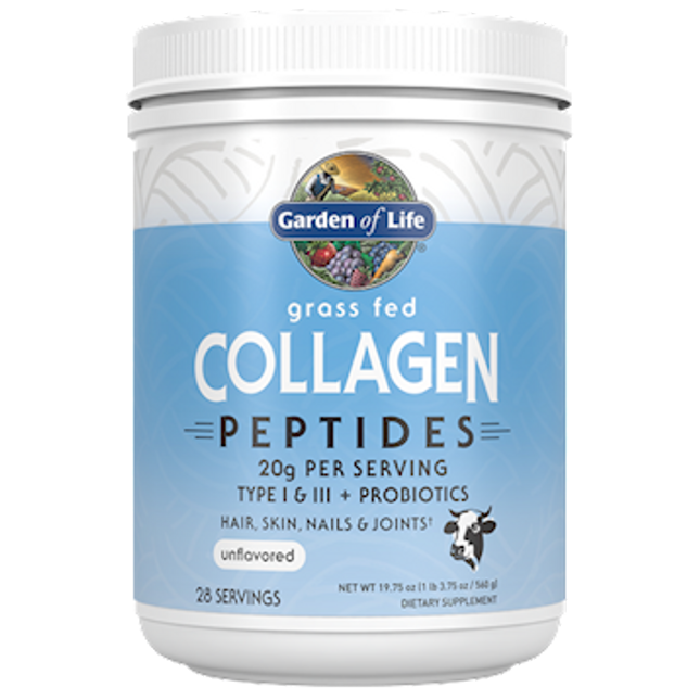 Garden of Life Grass Fed Collagen Peptides 19.75 oz