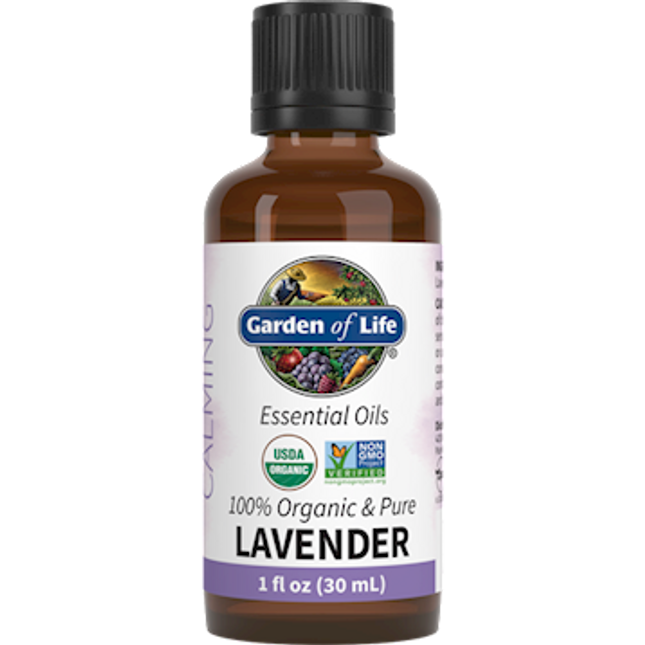 Garden of Life Lavender Essential Oil Organic 1 fl oz